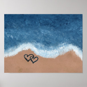 Hearts in the Sand Poster