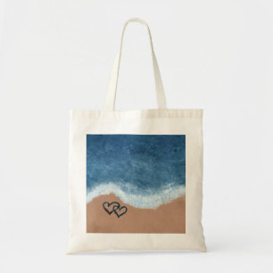 Hearts in the Sand Tote Bag
