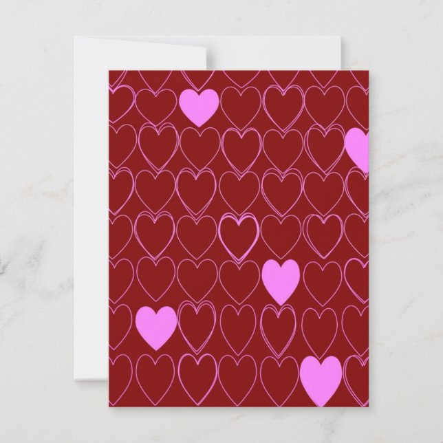 Hearts Invitation (Front)