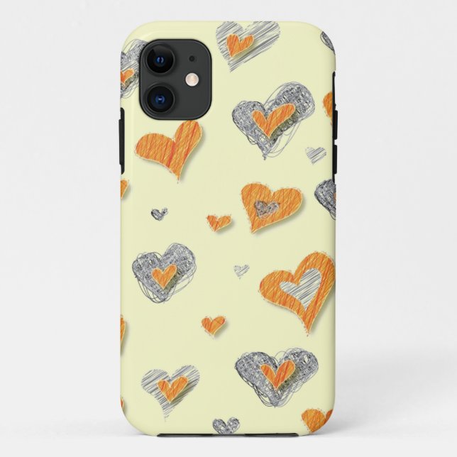Hearts iPhone5 Case (Back)