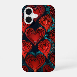 HEARTS iPhone 16 CASE