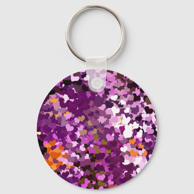 HEARTS KEY RING (Front)