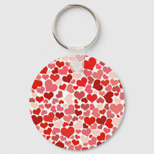 HEARTS KEY RING