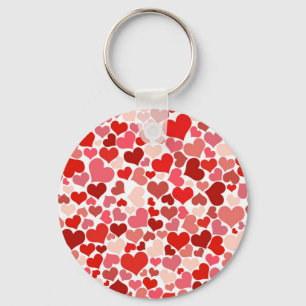 Hearts Key Ring