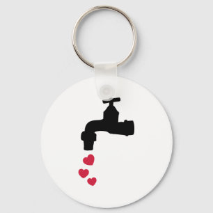 Hearts Key Ring