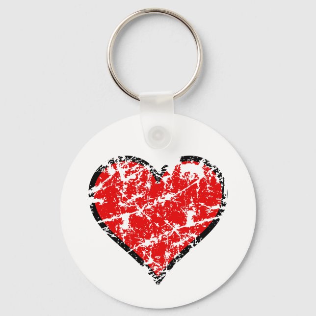Hearts Key Ring (Front)