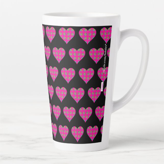Hearts Latte Mug (Right)