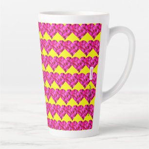 Hearts Latte Mug