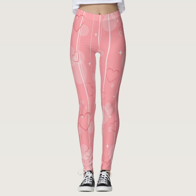 Hearts Leggings (Front)