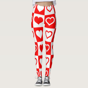 hearts leggings