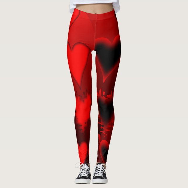 Hearts Leggings (Front)