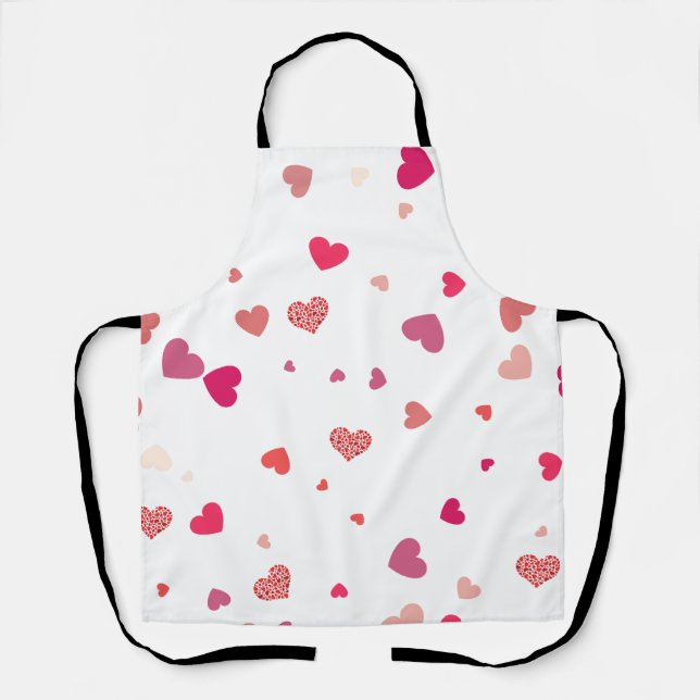Hearts - love apron (Front)