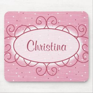 Hearts & Love Mousepad