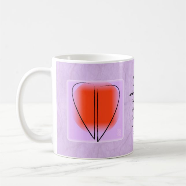 Hearts. Love. Mug (Left)