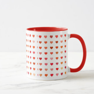Hearts Love Mug Sweetheart Declaration Of Love