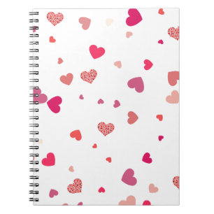 Hearts - love notebook