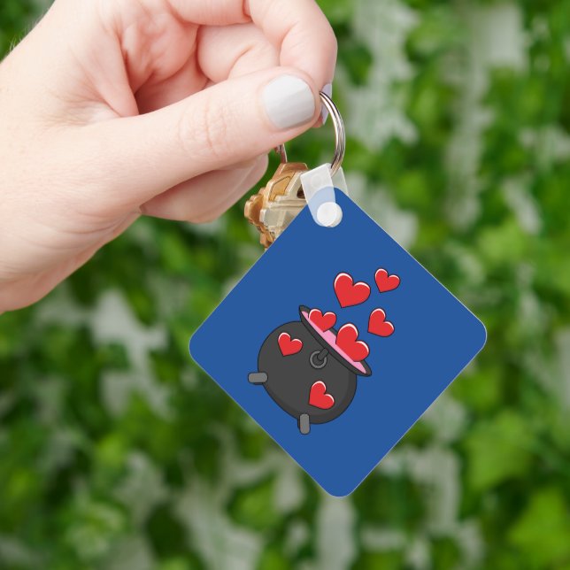 Hearts Love Potion Key Ring (Hand)