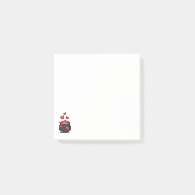 Hearts Love Potion Post-it Notes (Front)