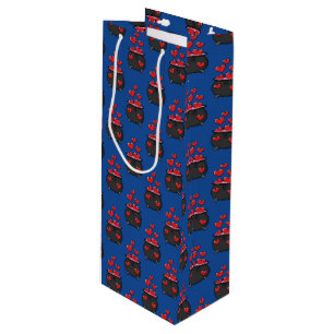 Hearts Love Potion Wine Gift Bag