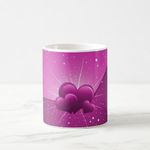 Hearts Love Theme Coffee Mug
