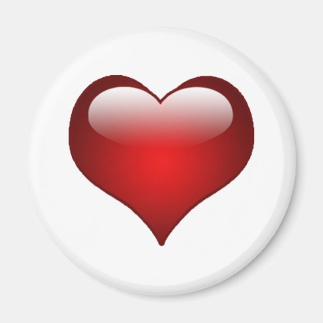 Hearts Love Theme Magnet (Front)