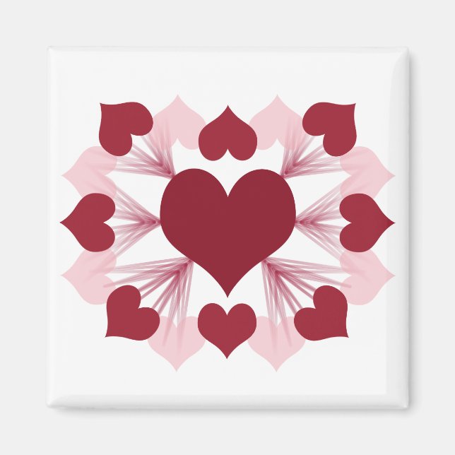 Hearts Magnet (Front)