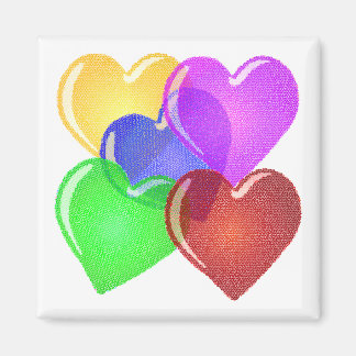 Hearts Magnet