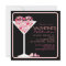 Hearts Martini Valentines Day Party Invitation
