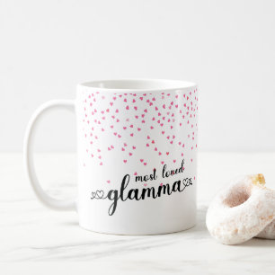 Hearts Most Loved Glamma Coffee Mug