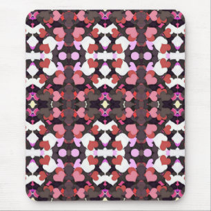 HEARTS  MOUSE MAT