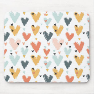 Hearts Mouse Mat