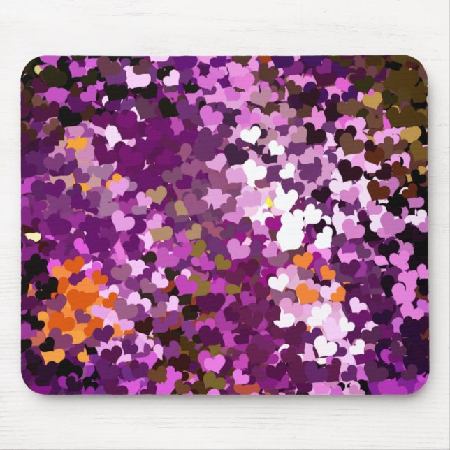 HEARTS MOUSE MAT (Front)