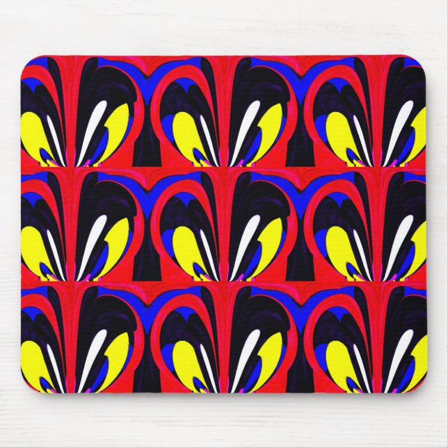Hearts Mouse Mat (Front)