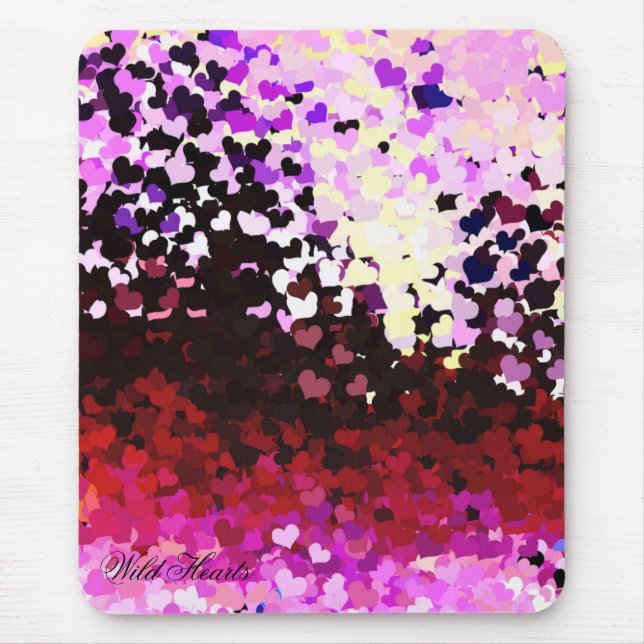 HEARTS MOUSE MAT (Front)