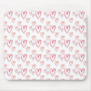 Hearts Mouse Mat