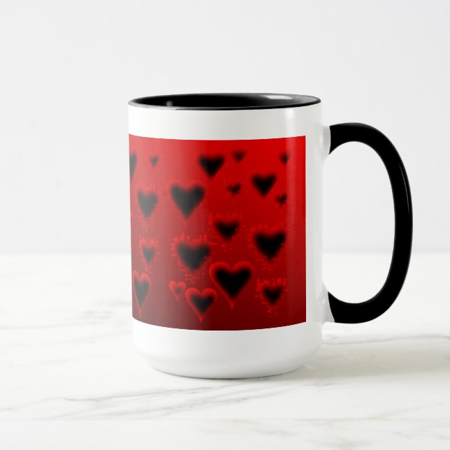 Hearts Mug (Right)