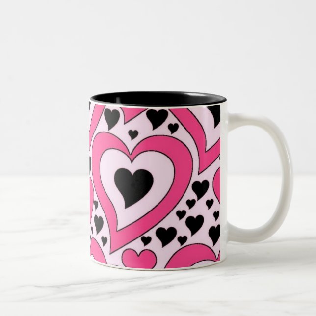 Hearts Mug (Right)