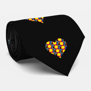 Hearts Neck Tie