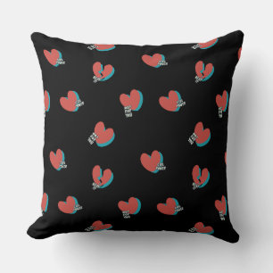 Hearts, NOT for you Girl Power Cushion
