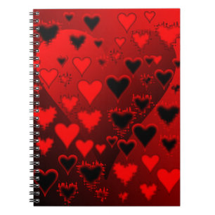 Hearts Notebook