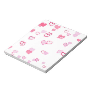 Hearts Notepad