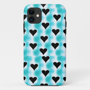 Hearts Of Black iPhone 11 Case