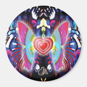 Hearts Of Glys Magnet