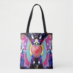 Hearts Of Glys Tote Bag