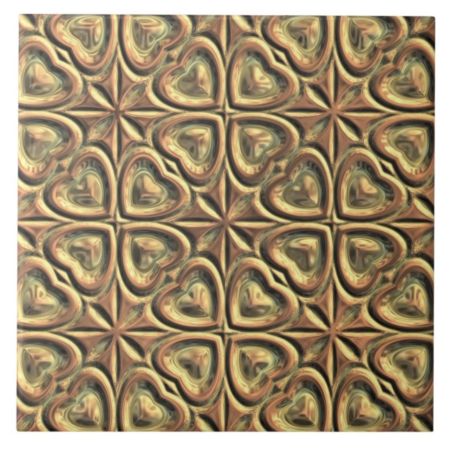 Hearts of Gold Tile (Front)