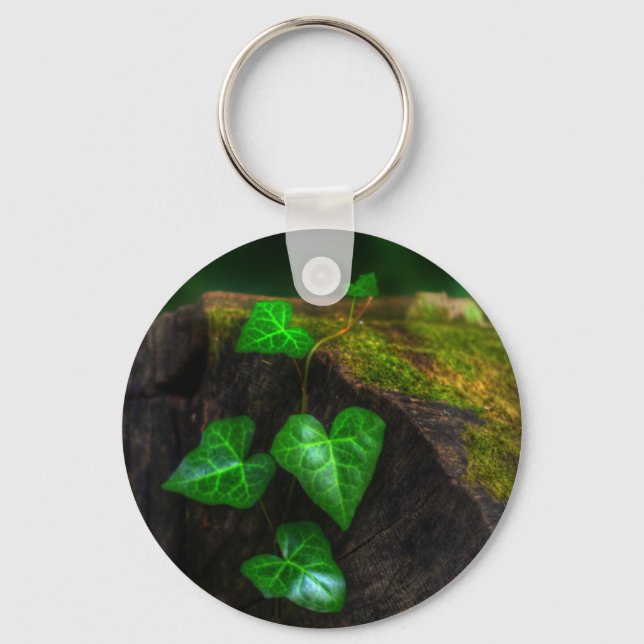 Hearts of Ivy Key Ring (Front)