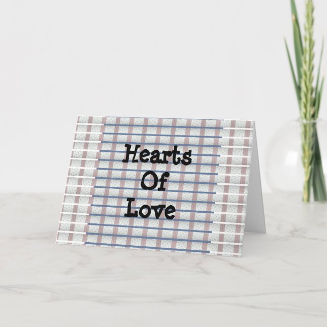 Hearts Of Love Card (Front)