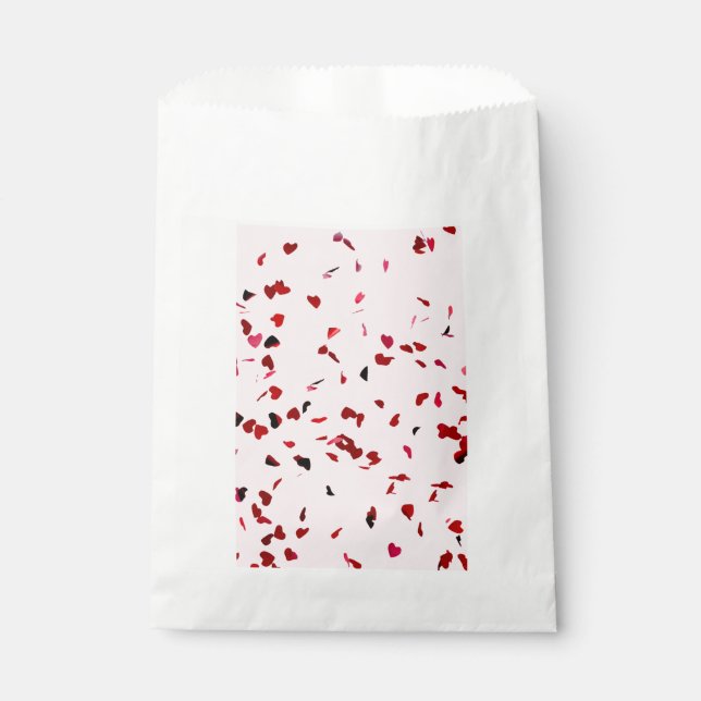 Hearts Of Love Favour Bags (Front)