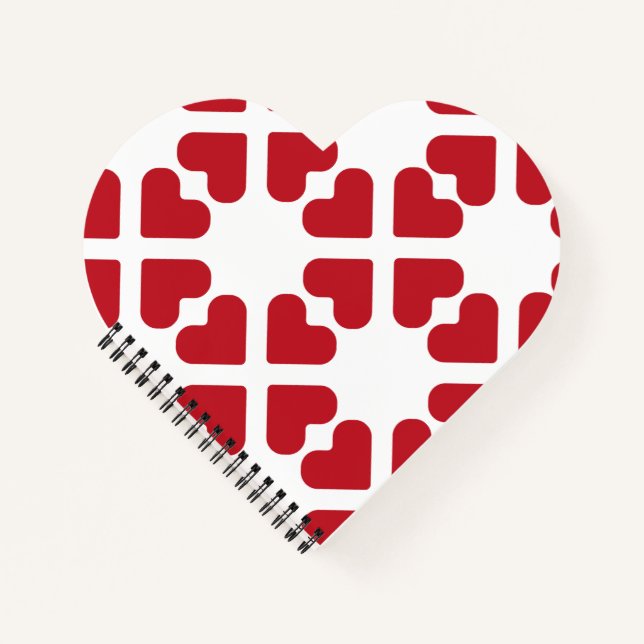 hearts of love notebook (Front)