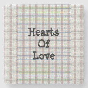 Hearts Of Love Stone Coaster